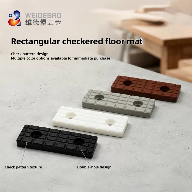 Chairs - 10PC Heightened Rectangular Anti-Slip Foot Mats