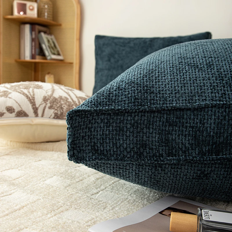Chenille Back Cushion Cat Scra - Headboard Cushion Backrest Tatami recension och pris