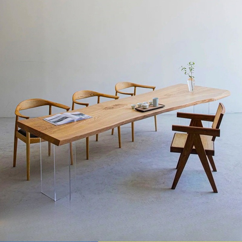 Nordic Solid Wood Acrylic Floa - Bedroom Furniture recension och pris
