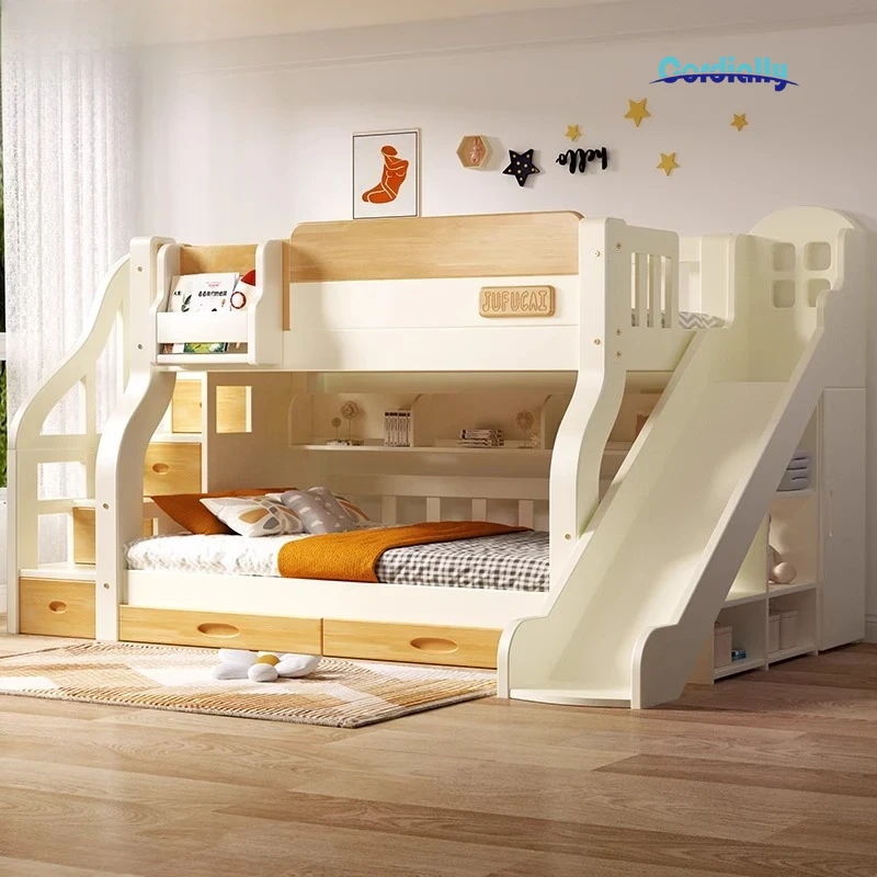 Loft Double Bed With Stairs Fr - King Size Bed Frame With Storage Drawers recension och pris