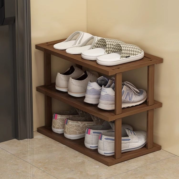 Tea Color Entryway Shoe Rack,  - Shoe Rack Cabinet Narrow Entryway recension och pris