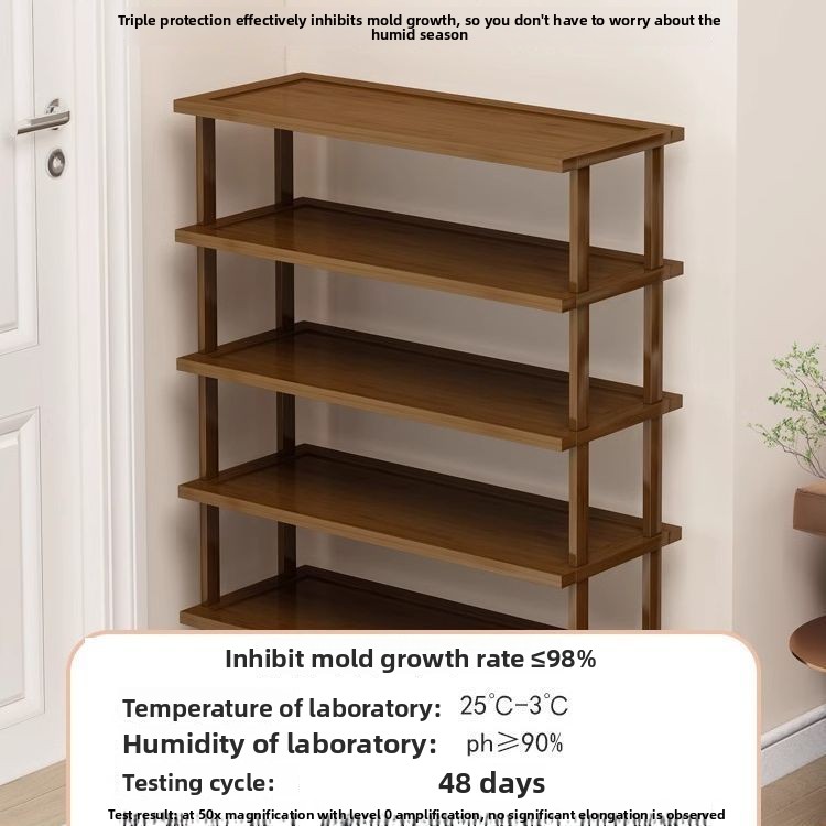 Tea Color Entryway Shoe Rack,  - Shoe Rack Cabinet Narrow Entryway recension och pris