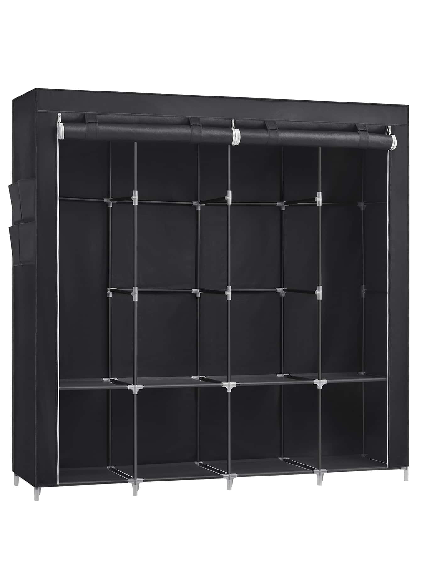 Portable Closet, Wardrobe Clos - Wardrobe Closet Portable Fabric Cover recension och pris
