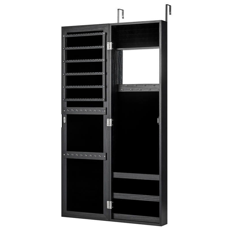 Locked Jewelry Armoire, Wall M - Full Length Mirror Jewelry Armoire recension och pris