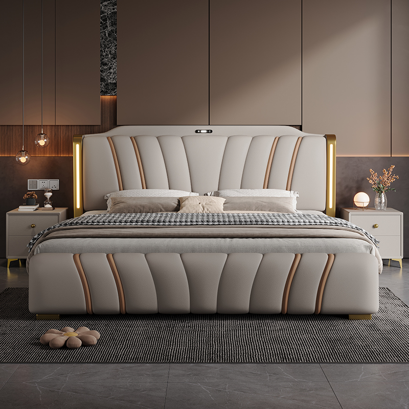 180x200CM with queen wooden be - King Size Bed Frame With Storage Drawers recension och pris