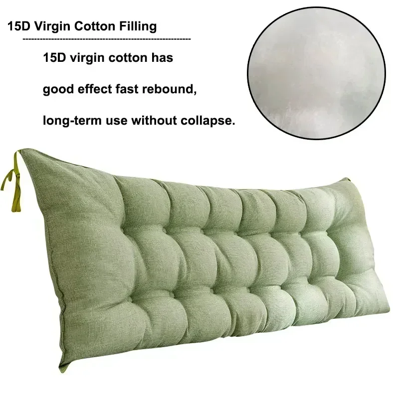 1PC Sofa Long Cushion Headboar - Headboard Cushion Backrest Tatami recension och pris