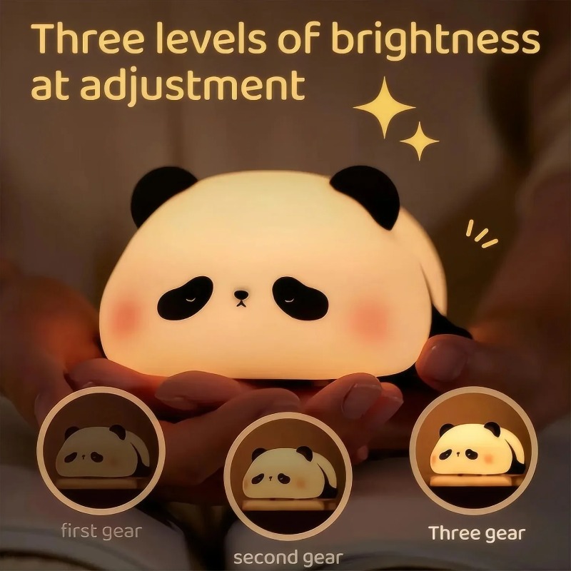 Cute LED Night Light Touch Sen - Floating Nightstand With Led Light recension och pris