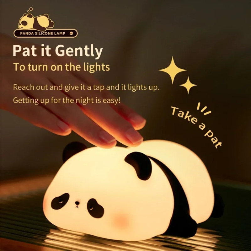 Cute LED Night Light Touch Sen - Floating Nightstand With Led Light recension och pris