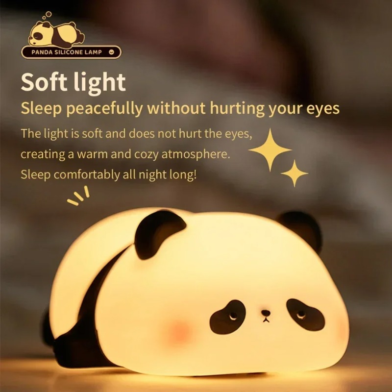 Cute LED Night Light Touch Sen - Floating Nightstand With Led Light recension och pris