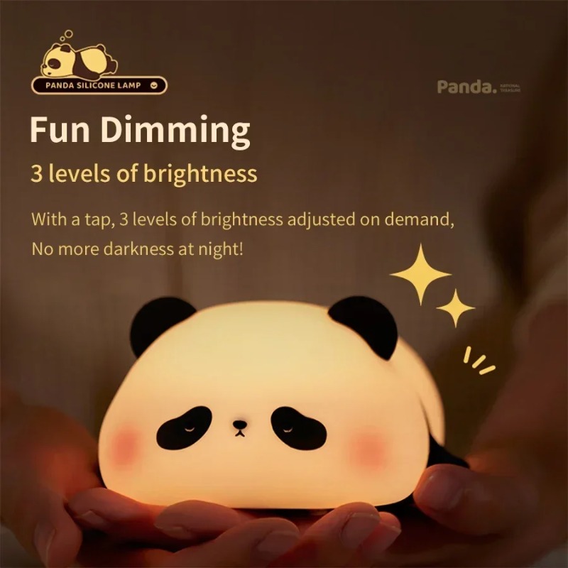 Cute LED Night Light Touch Sen - Floating Nightstand With Led Light recension och pris