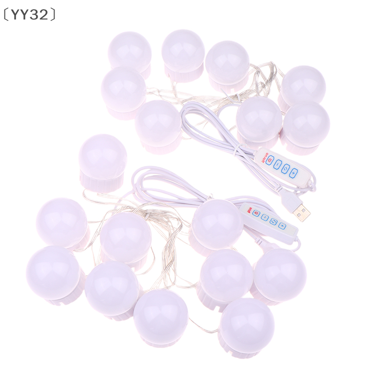 〔YY32〕LED Detachable Bulbs Mak - Dressing Table Vanity With Lighted Mirror recension och pris