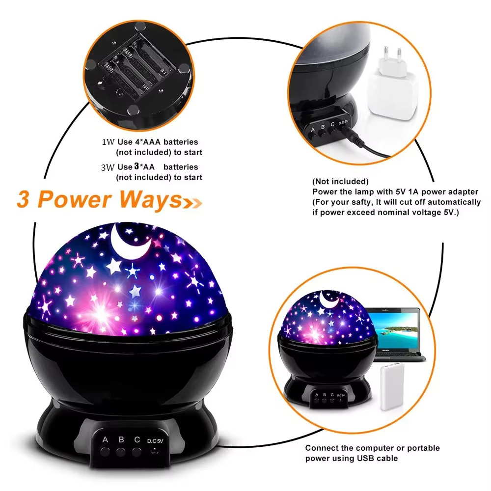 LED Night Light Nebula Star Pr - Floating Nightstand With Led Light recension och pris