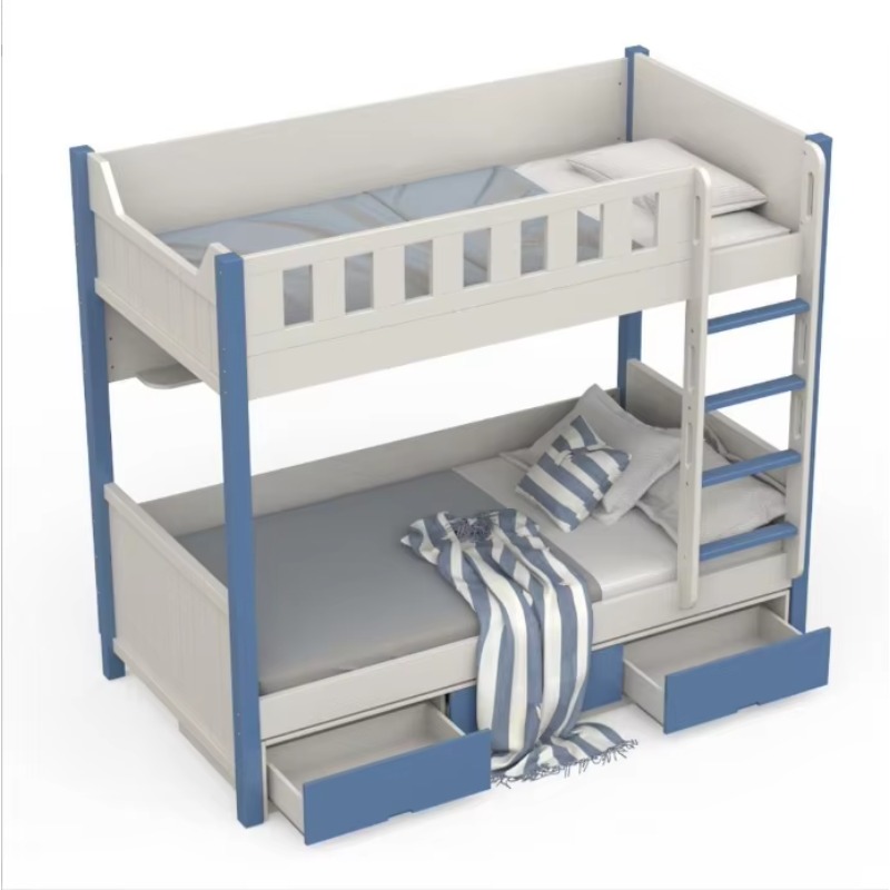 Bedroom Furniture Children Bed - Bunk Bed With Stairs And Slide recension och pris
