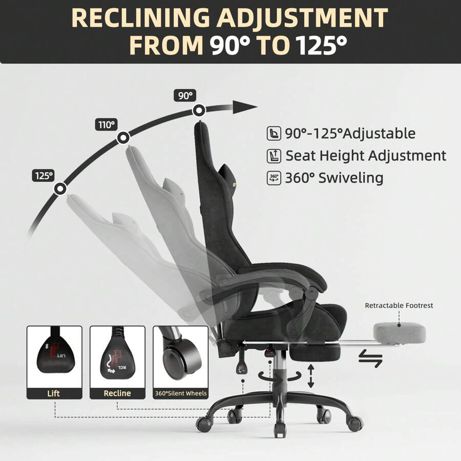 High Back Gaming Chair, Ergono - Sofas recension och pris