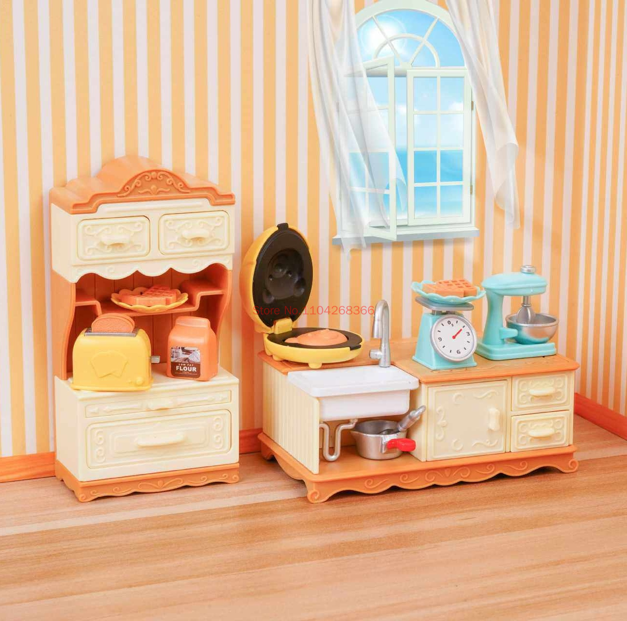 Forest Family 1/12 Kitchen Fur - Bedroom Furniture recension och pris