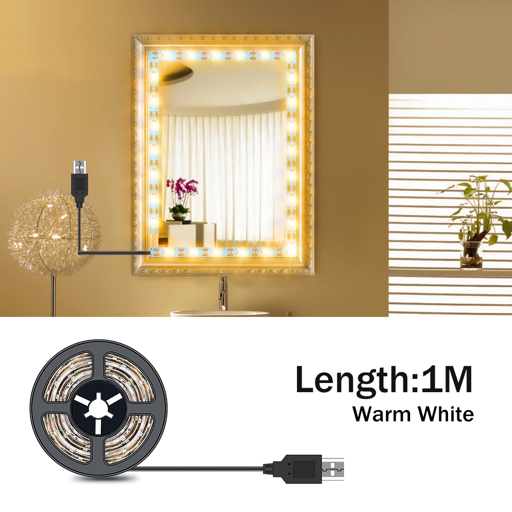DC5V LED Makeup Mirror Light S - Dressing Table Vanity With Lighted Mirror recension och pris