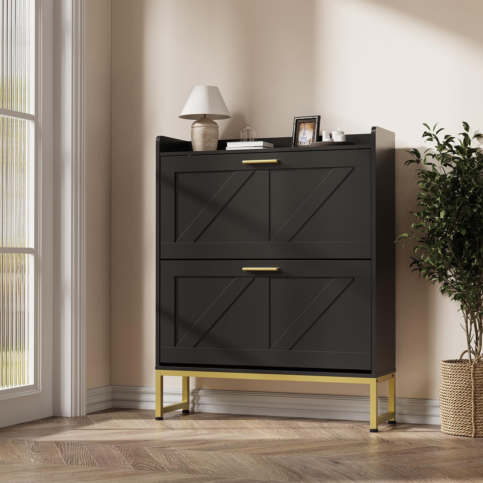 Narrow Shoe Cabinet For Entryw - Shoe Rack Cabinet Narrow Entryway recension och pris