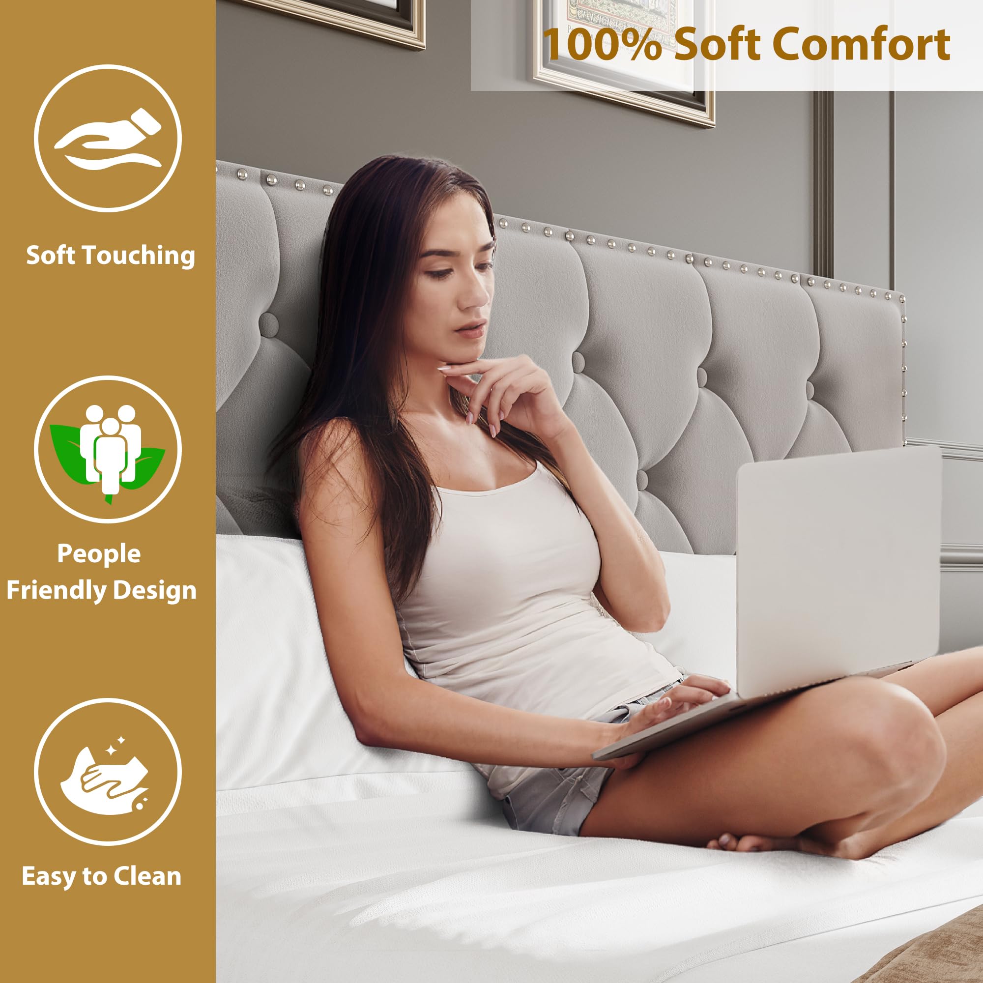 King Size Bed Frame with 2 Sto - King Size Bed Frame With Storage Drawers recension och pris