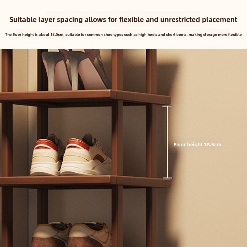 Modern Doorway Shoe Rack Home  - Shoe Rack Cabinet Narrow Entryway recension och pris