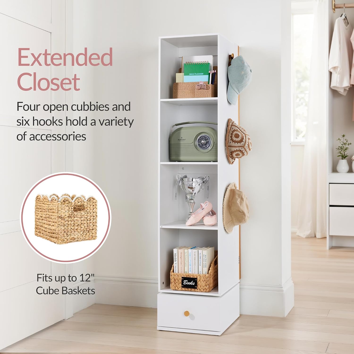 Rotating Mirror w/Storage Cabi - Full Length Mirror Jewelry Armoire recension och pris