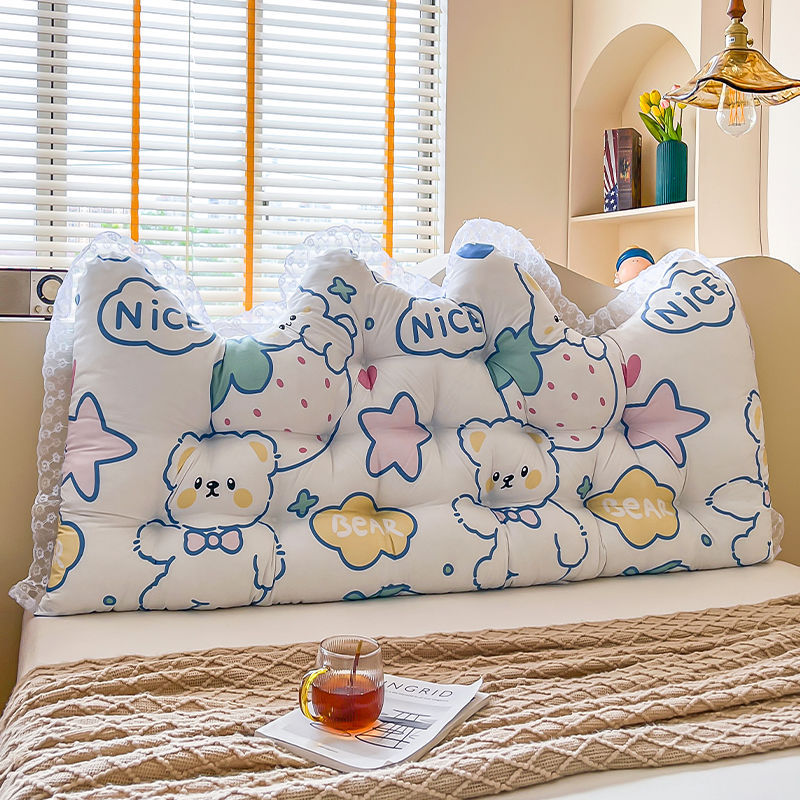 Lace Crown 1.2M Long Pillow Gi - Headboard Cushion Backrest Tatami recension och pris