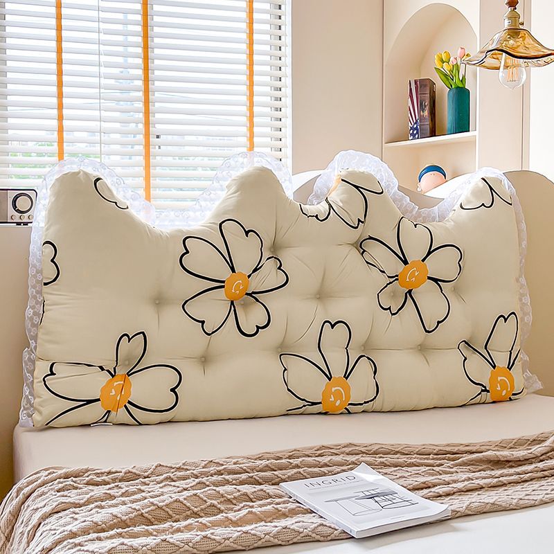 Lace Crown 1.2M Long Pillow Gi - Headboard Cushion Backrest Tatami recension och pris